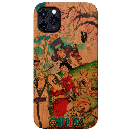 The Wano Country Arc - One Piece - UV Color Printed Wood Phone Case