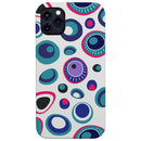 Colorful Evil Eyes - UV Color Printed Wood Phone Case