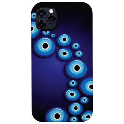 Peacock Feather 4 - UV Color Printed Wood Phone Case