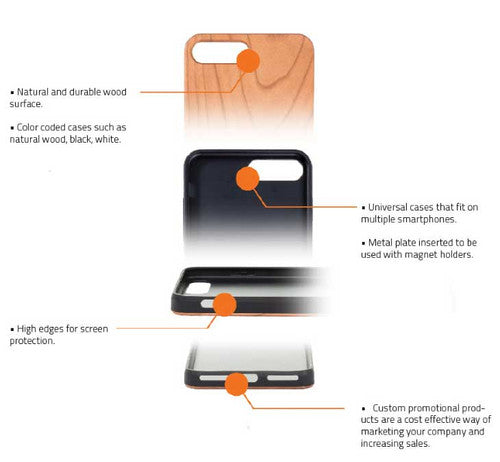 Itachi 3 - UV Color Printed Wood Phone Case
