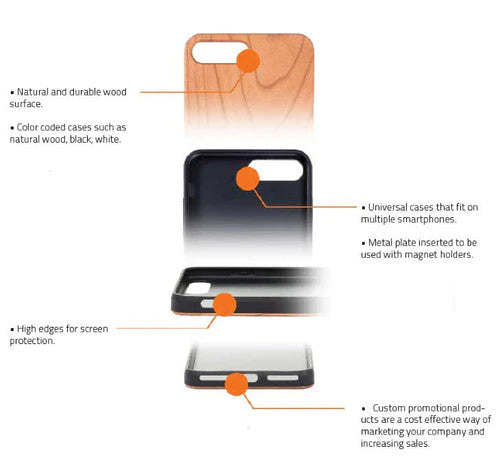 Itachi's Life - UV Color Printed Wood Phone Case