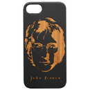 John Lennon - Engraved Wood Phone Case