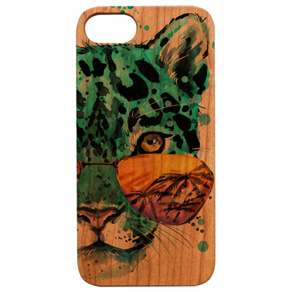 Leopard with Sunglasses - UV Color Printed