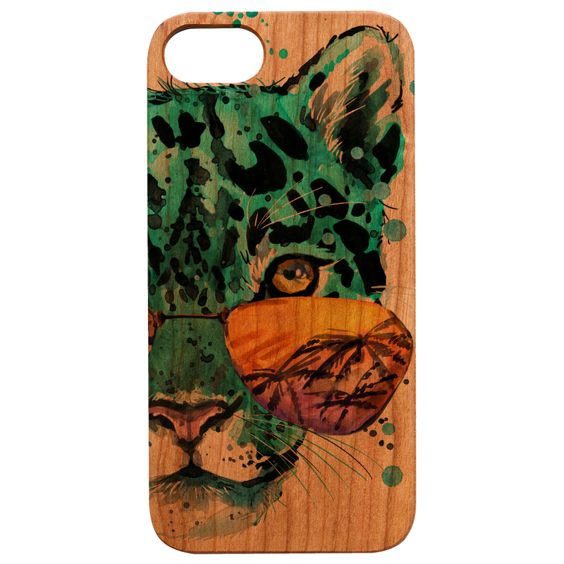Leopard with Sunglasses - UV Color Printed