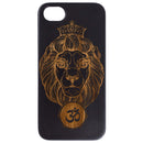 Heraldic Lion - Engraved Wood Phone Case