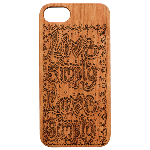 Live Simply - Engraved