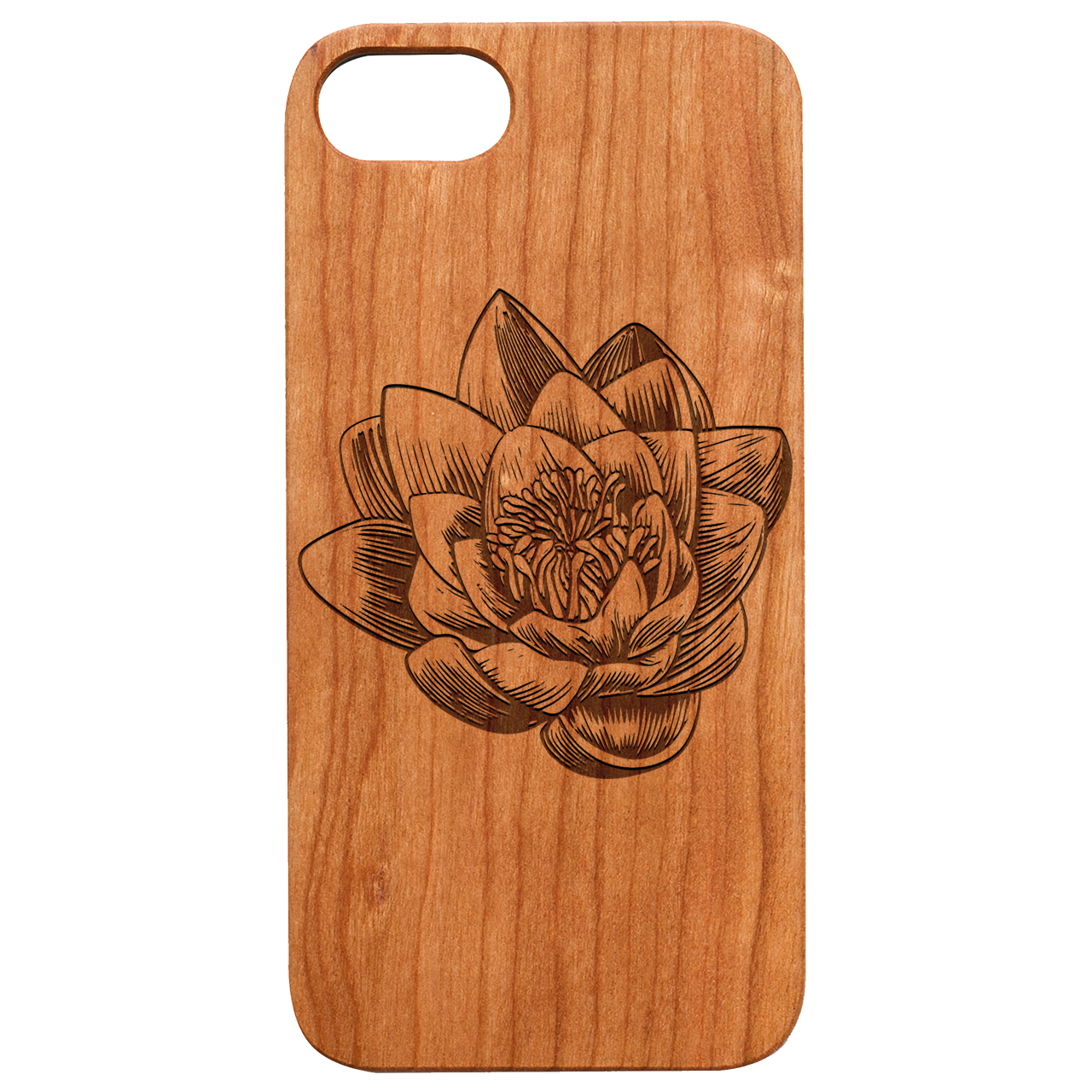 Lotus Flower - Engraved