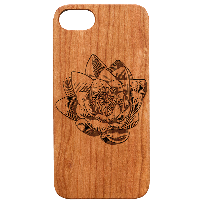 Lotus Flower - Engraved