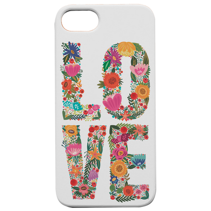 Love 1 - UV Color Printed Wood Phone Case
