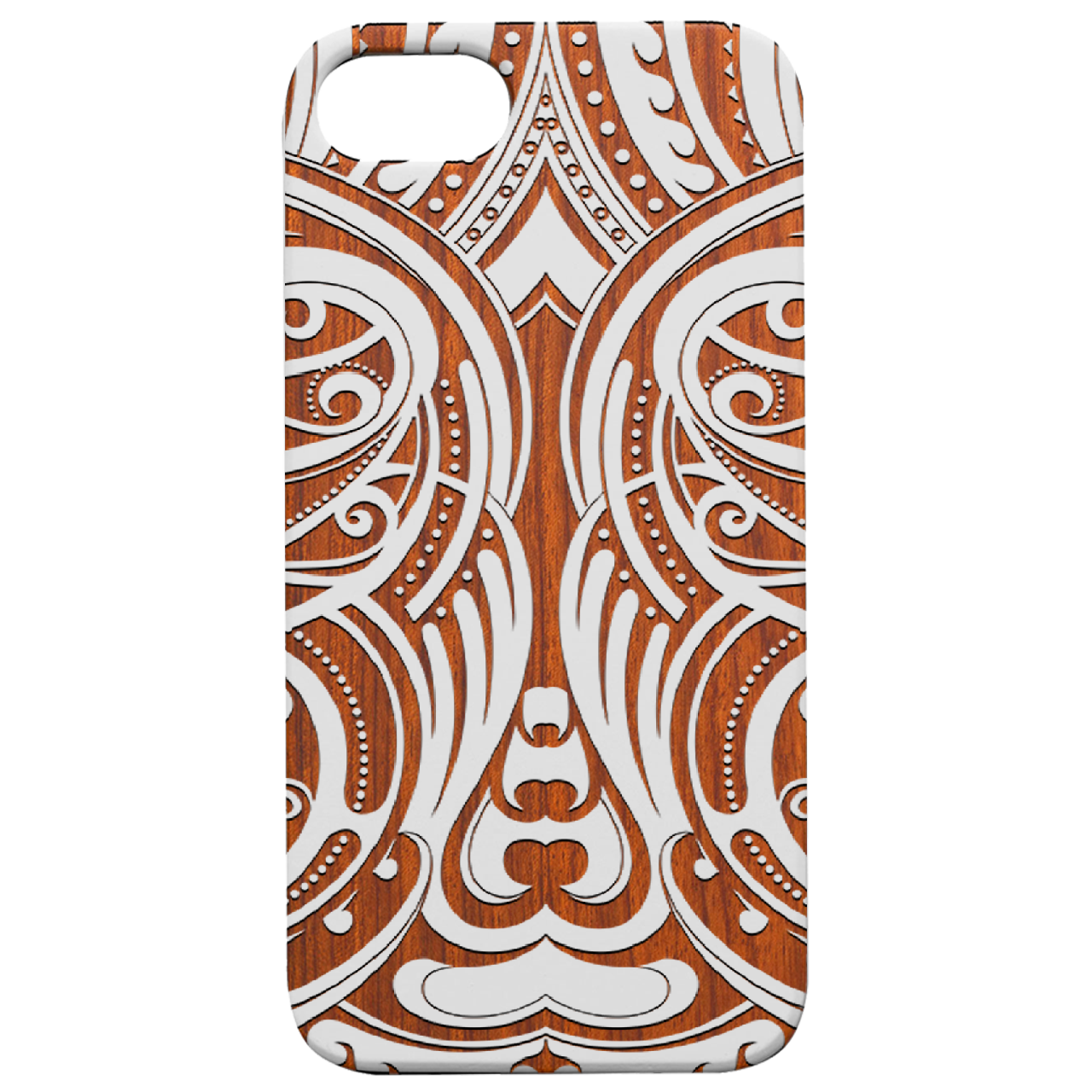 Maori 1 - Engraved Wood Phone Case