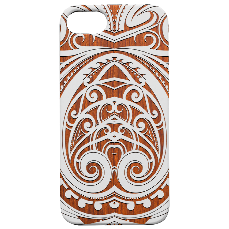 Maori 2 - Engraved Wood Phone Case