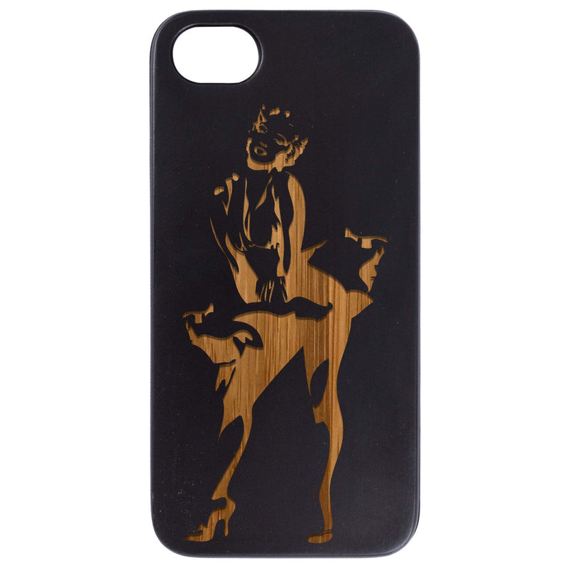 Marilyn Monroe 2 - Engraved Wood Phone Case