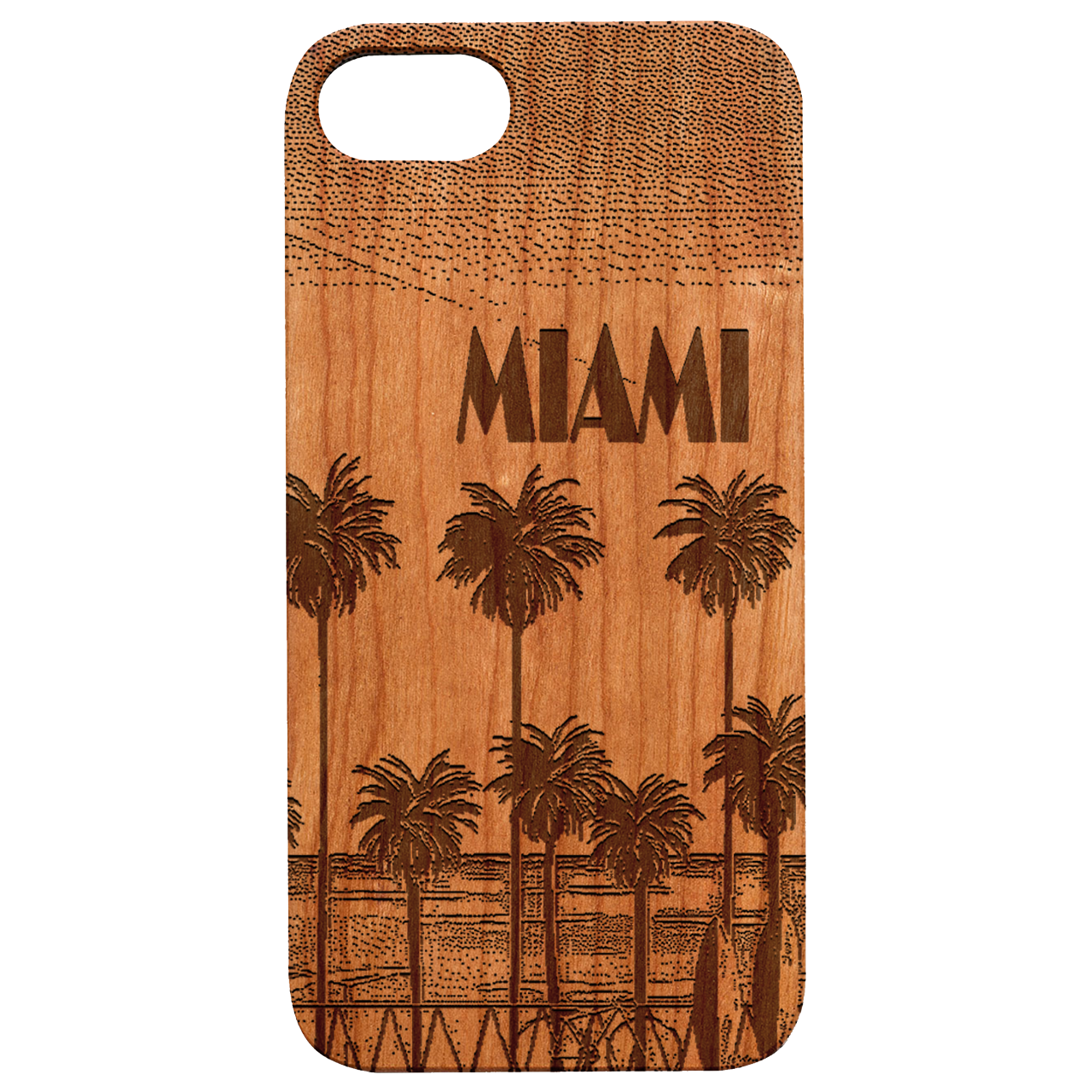 Miami Palm Trees - Engraved