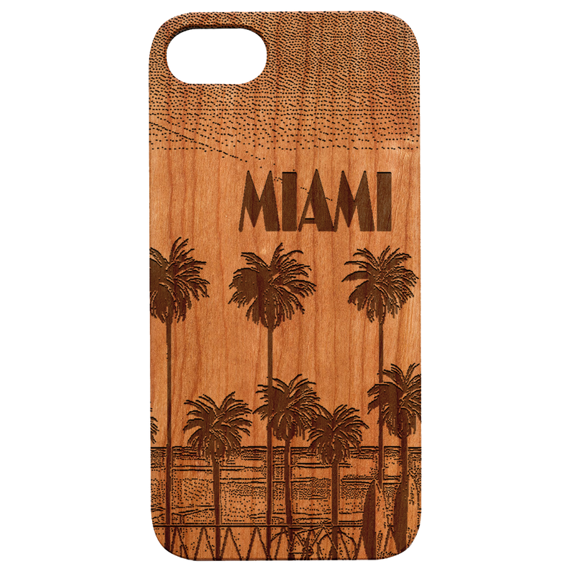 Miami Palm Trees - Engraved