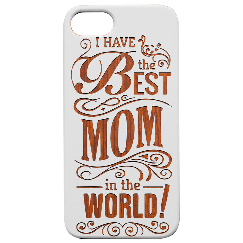 Happy Mother's Day 4 - Engraved Wood Phone Case