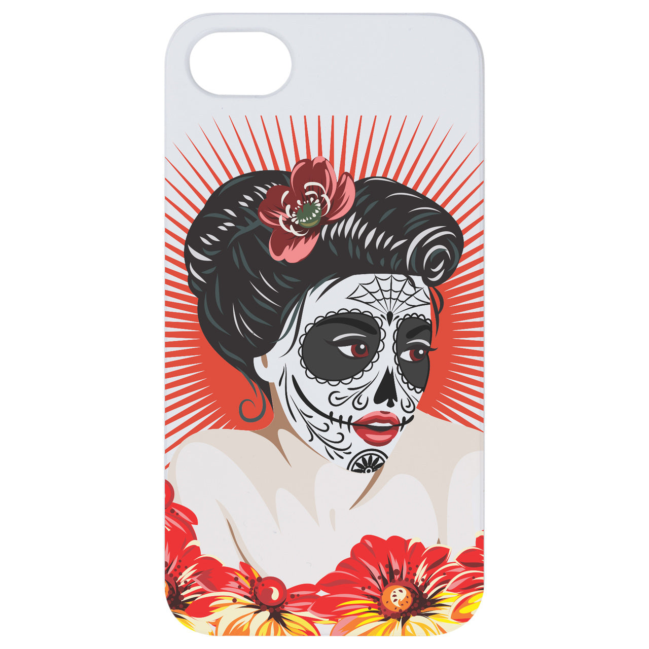 Mrs Dead - UV Color Printed Wood Phone Case