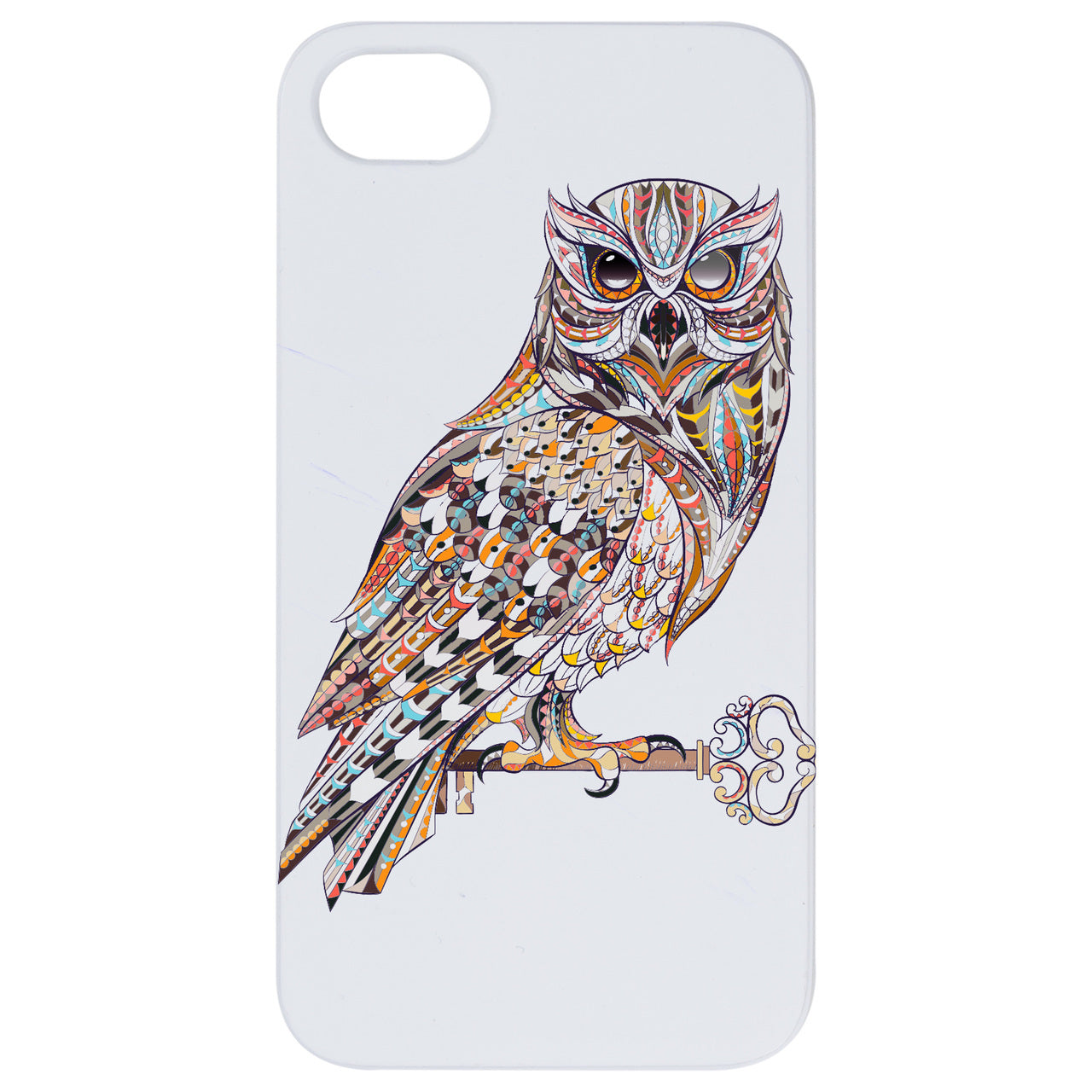 Owl - UV Color Printed Wood Phone Case