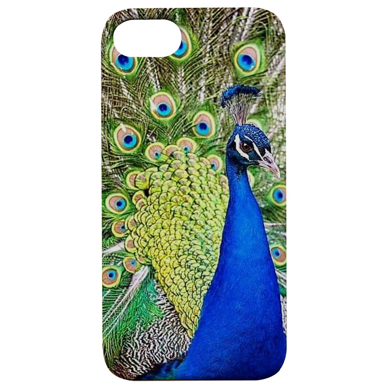 Peacock - UV Color Printed Wood Phone Case