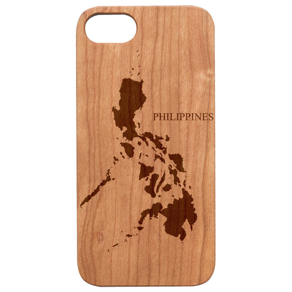 Philippines Map - Engraved