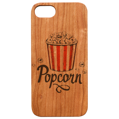 Popcorn - UV Color Printed Wood Phone Case