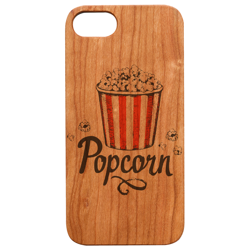 Popcorn - UV Color Printed Wood Phone Case