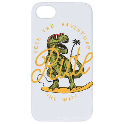 Ride The Wave - UV Color Printed Wood Phone Case