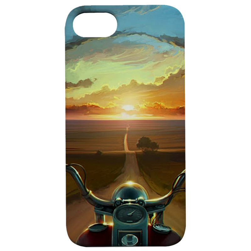 Road to Sunset - UV Color Printed Wood Phone Case