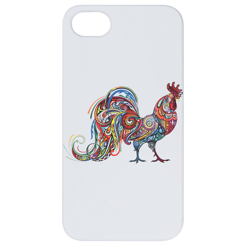 Rooster - UV Color Printed Wood Phone Case