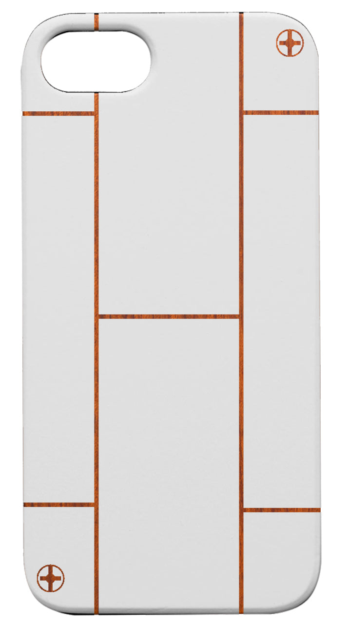 Screws - Engraved Wood Phone Case