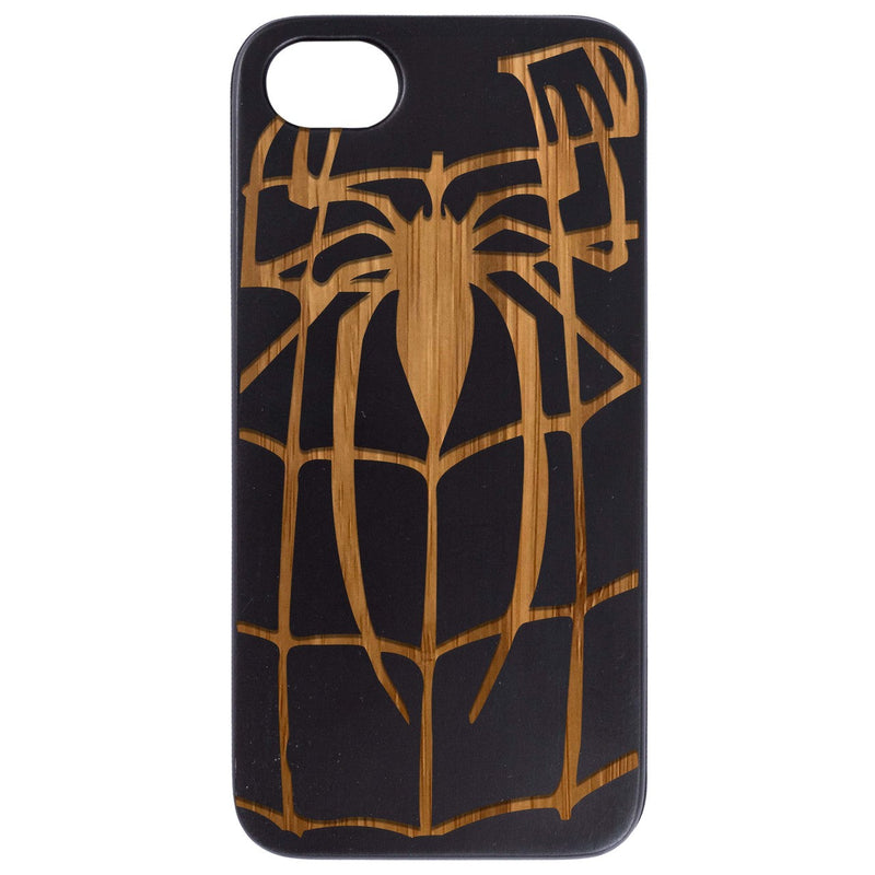 Spider - Engraved Wood Phone Case