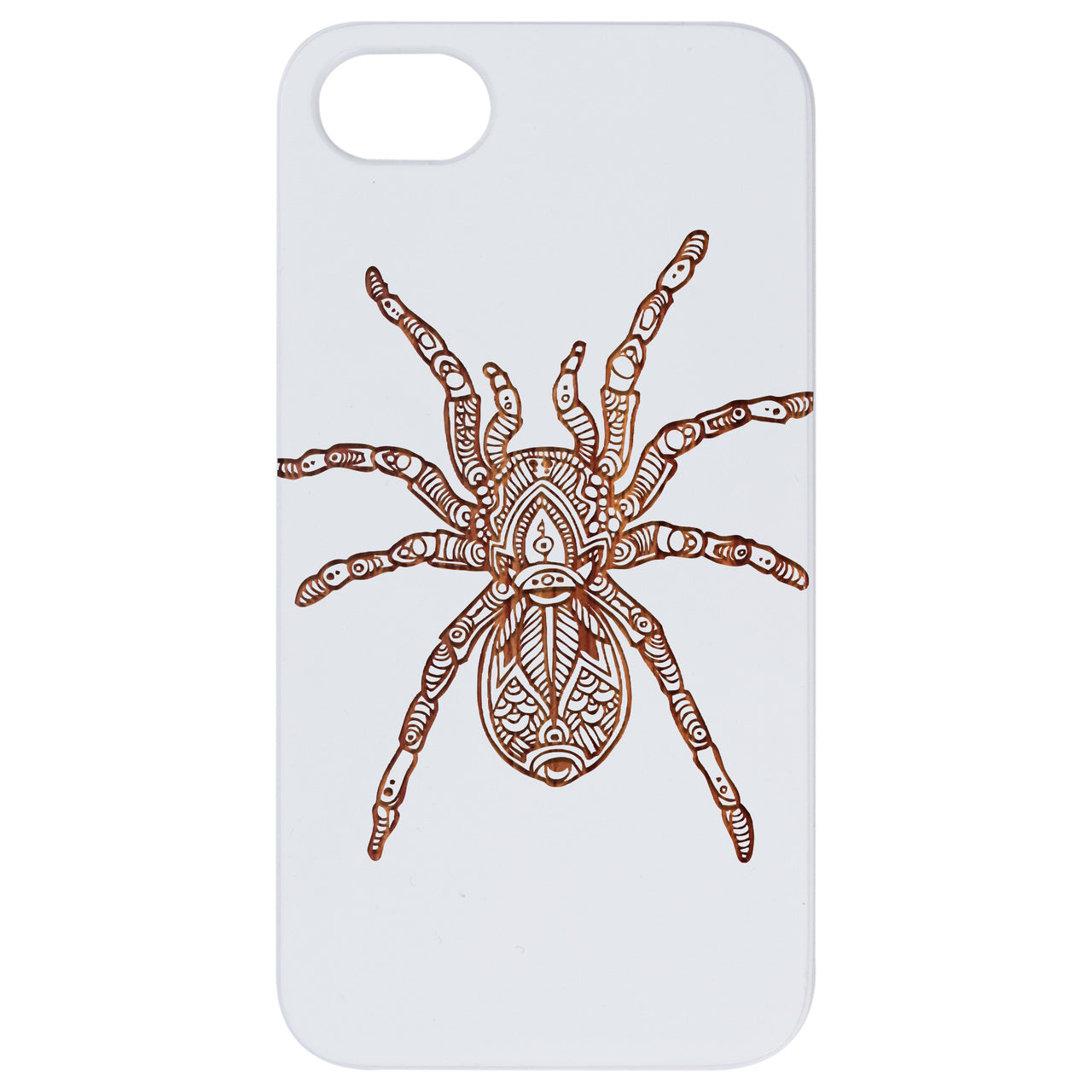 Tarantula - Engraved Wood Phone Case