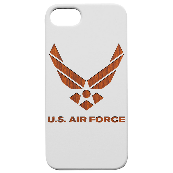 U.S. Airforce - Engraved Wood Phone Case