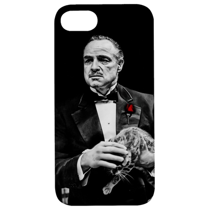 Vito Corleone - UV Color Printed Wood Phone Case