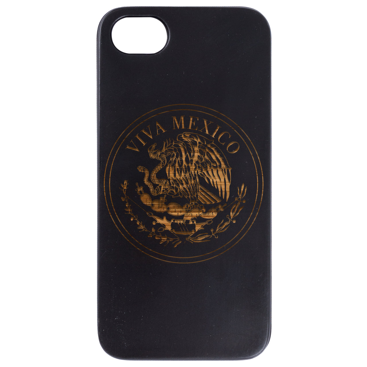 Viva Mexico - Engraved Wood Phone Case