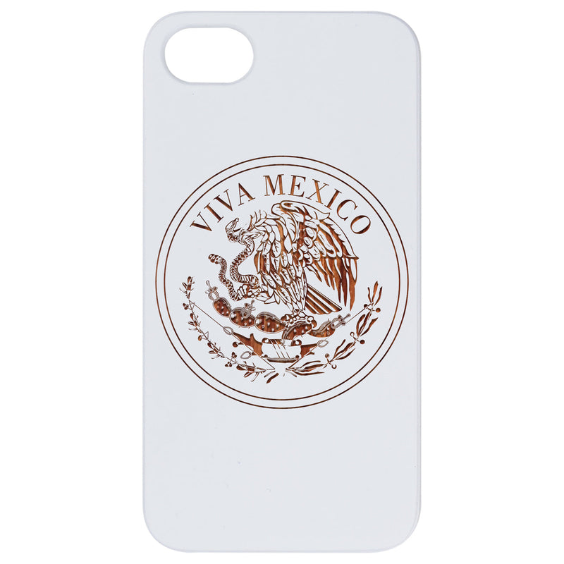 Viva Mexico - Engraved Wood Phone Case