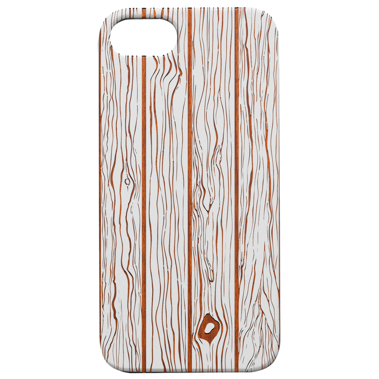 Wood Floor - Engraved Wood Phone Case