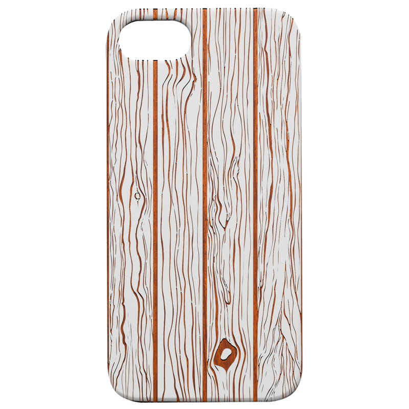 Wood Floor - Engraved Wood Phone Case